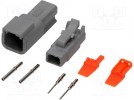 Steckverbinder: Leitung-Leitung; ATM; Stecker; Größe:20; 22÷16AWG