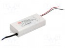 Zasilacz: impulsowy; LED; 37,8W; 70÷108VDC; 350mA; 180÷295VAC; IP30