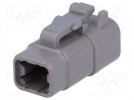Steckverbinder: Leitung-Leitung; DTM; Stecker; weiblich; PIN:4