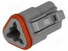 Steckverbinder: Leitung-Leitung; DT; Stecker; weiblich; PIN:3