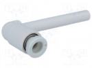 Steckverschraubung; 90° Winkel; -1÷10bar; H: 71mm