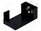 Holder; Mounting: on panel; Leads: for soldering; Size: 6F22