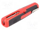 Stripping tool; Øcable: 8÷13mm; 0.5÷6mm2; Wire: coaxial,round