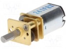 Silnik: DC; z przekładnią; 6VDC; Medium Power; 100:1; 220obr./min