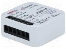 Moduł: odbiornik; Montaż: dopuszkowy; IP20; Masa:39g; Styki: NO x2