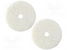 Tool accessories: grinding wheels; Ø:22mm; for metals; Pcs:2