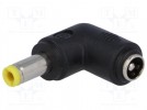 Adapter; Out:5,5/2,5; Plug: right angle; Input:5,5/2,1; 7A