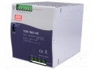 Zasilacz: impulsowy; 960W; 48VDC; 20A; 480÷780VDC; 3x340÷550VAC