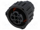 Złącze: okrągłe; 2.5mm System; wtyk; żeńskie; PIN:3; na przewód