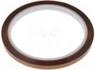 Taśma: poliamidowa, wysokotemperaturowa; rolka; -70÷250°C; W:6mm