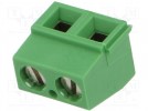 Klemmleiste; 5,08mm; mit 90°-Winkel; 0,03÷1,5mm2; Wege:2; 13,5A