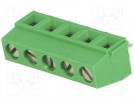 Listwa zaciskowa; 5mm; kątowe 90°; 0,03÷1,5mm2; tory:5; 13,5A