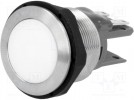 Schalter: vandalensicher; 1-stellig; SPDT; 3A/250VAC; IP65; Ø19mm