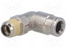 Złączka metalowa; kątowa; BSP 1/8"