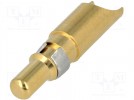 Kontakt; männlich; 10AWG÷8AWG; vergoldet; Löten; für Leitungen