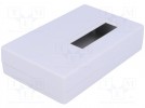 Enclosure: for devices with displays; X:118mm; Y:74mm; Z:29mm