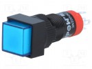 Schalter: Druck; Schaltstellungen: 2; SPDT; 0,5A/250VAC; 1A/24VDC