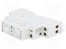 Relay: installation; monostable; DPST-NO; Ucoil:24VAC; 25A; IP20