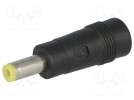 Adapter; Out:5,5/2,5; Plug: straight; Input:5,5/2,1; 7A