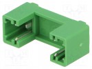 Fuse holder; cylindrical fuses; THT; 5x20mm; -30÷85°C; 6.3A; green