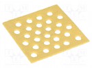 Tip cleaning sponge; 70x70mm