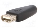 Adapter; USB 2.0; USB A socket,Jack 3.5mm 3pin socket