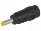 Adapter; Out:4,0/1,7; Plug: straight; Input:5,5/2,1; 5A