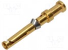 Styk; żeńskie; 0,5mm2; 20AWG; Han D HMC, Han DD HMC; złocony; 10A