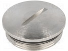 Blende; M32; IP68; Mat: Messing; Herst.-Serie: SKINDICHT