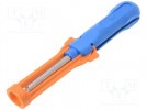 Tool: for demounting of terminals; terminals; 107mm