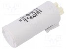 Capacitor: for discharge lamp; 7uF; 250VAC; ±10%; -40÷85°C; V:7