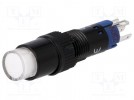 Switch: push-button; 2-position; SPDT; 0.5A/250VAC; 1A/24VDC; Ø8mm