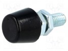 Clamping bolt; Thread: M10; Base dia: 20mm; Kind of tip: flat