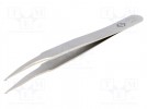 Tweezers; 120mm; for precision works,SMD