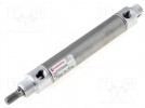 Siłownik tłokowy; Śr.tłoka:20mm; Skok tłoka:80mm; 1÷10bar