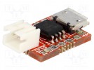 Dev.kit: Microchip AVR; ATTINY; prototype board