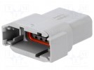Steckverbinder: Leitung-Leitung; ATM; Stecker; männlich; PIN:12