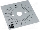 Scale for mechanical timer; Application: MI2R