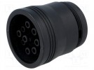 Steckverbinder: Leitung-Leitung; AHD; Stecker; weiblich; PIN:9