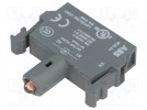 Beleuchtungselement; 22mm; Bel: LED; Front; 24VAC; Farbe: rot; 24VDC