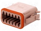 Steckverbinder: Leitung-Leitung; DT; Stecker; weiblich; PIN:12