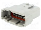 Connector: wire-wire; DTM; plug; male; PIN:12; IP69K; Locking: latch
