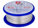 Silver plated copper wires; 1.1mm; 100g; Cu,silver plated; 11.5m