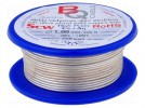 Silver plated copper wires; 1mm; 100g; Cu,silver plated; 14m