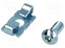 Łącznik montażowy; do profili; Szerokość rowka:8mm; stop cynku
