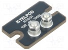 Rezystor: thick film; przykręcany; 10Ω; 100W; ±5%; 38x25x2mm; 2,5kV