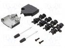 Gehäuse: für D-Sub-Steckverbinder; D-Sub 15pin,D-Sub HD 26pin