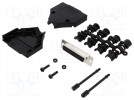 D-Sub; PIN: 25; Stecker; weiblich; Stanzkontakte; gerade; Löten