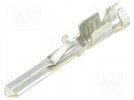 Styk; męskie; 2,8x0,8mm; brąz; cynowany; 1÷2,5mm2; 16AWG÷13AWG