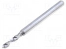 Wiertło; Ø:2,2mm; Zastosowanie: płytki drukowane; L:38,2mm